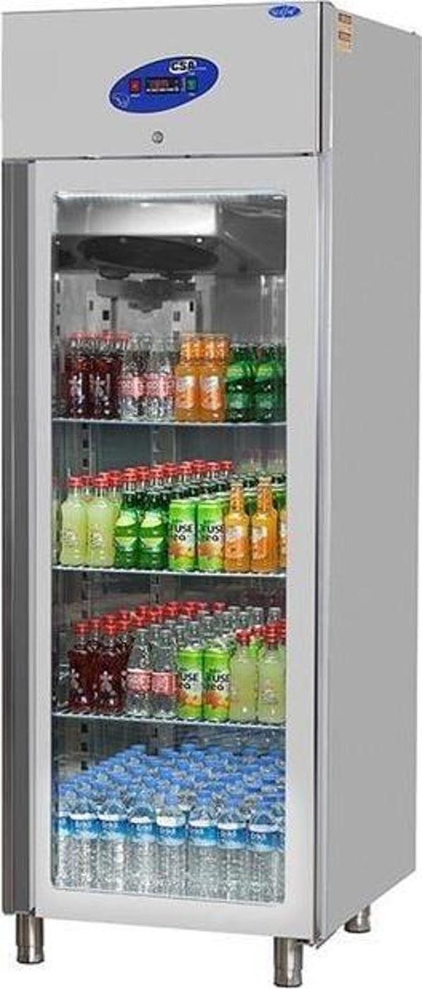 CSA Karacasan 600 Lt Dik Tip Tek  Kapılı Derin Dondurucu(430 Çelik) - Image 1