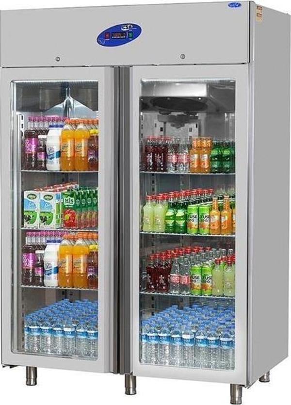 CSA Karacasan 1200 Lt Dik Tip Çift Kapılı Derin Dondurucu((430 Çelik) - Image 1