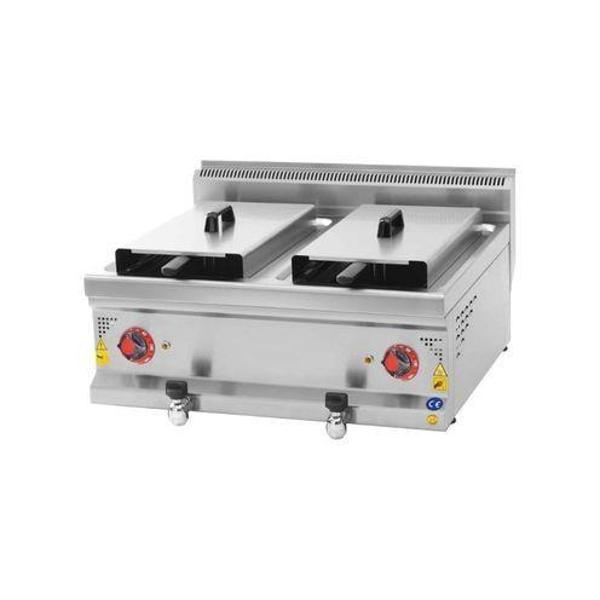 CSA Karacasan 600 Seri Çiftli Set Üstü Elektrikli Fritöz - Image 1