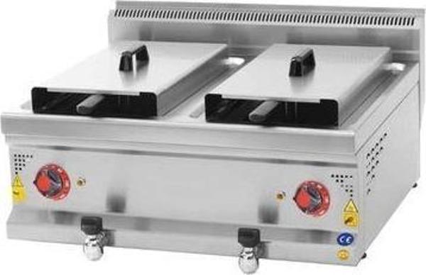 CSA Karacasan 600 Seri Çiftli Set Üstü Elektrikli Fritöz - Image 1