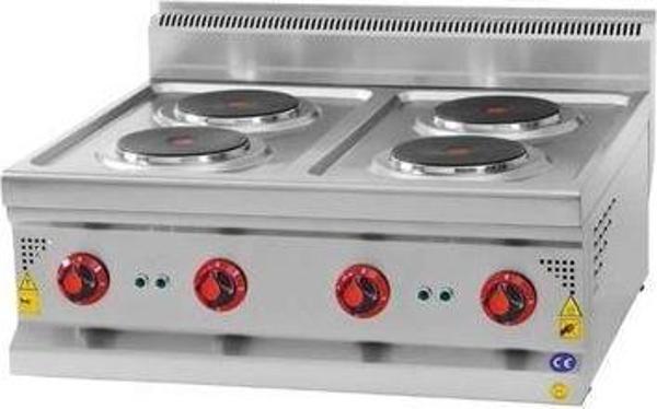 CSA Karacasan 600 Seri Set Üstü Elektrikli Dört Göz Ocak - Image 1