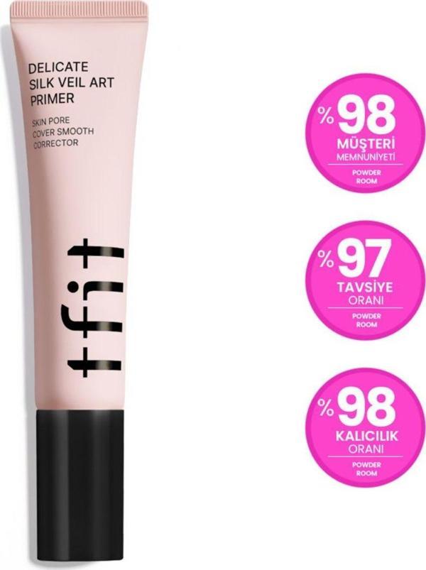 Tfit Makyaj Bazı | Delicate Sılk Veil Art Primer 30 Ml (Gözenek Gizleyici Baz) - Image 1