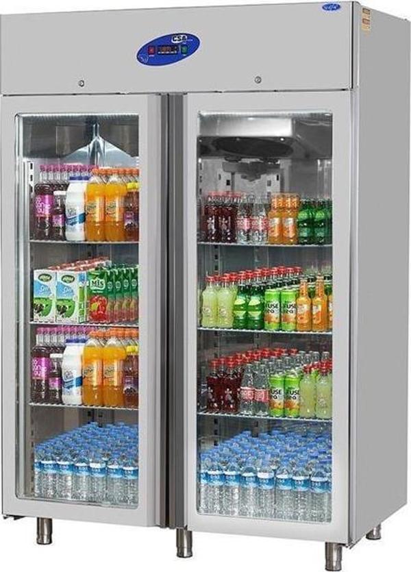 CSA Karacasan 1400 Lt Dik Tip Çift Kapılı Derin Dondurucu(430 Çelik) - Image 1