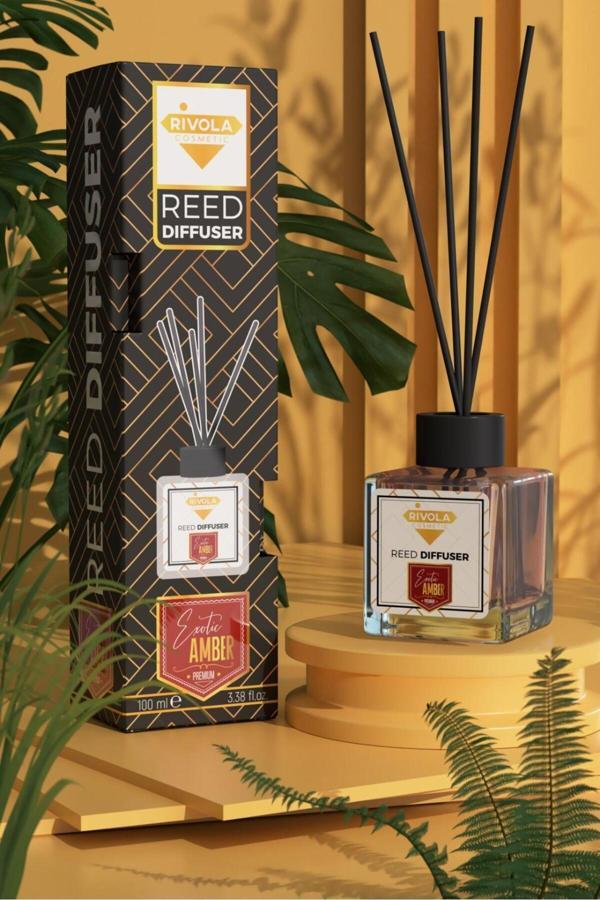 Rivola Bambu Çubuklu Oda Kokusu Amber - Image 1