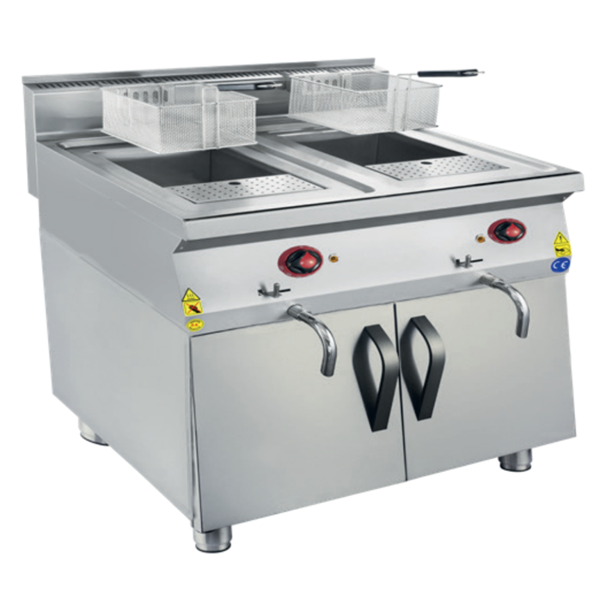 CSA Karacasan 900 Seri 80 cm Dolaplı Elektrikli Fritöz - Image 1