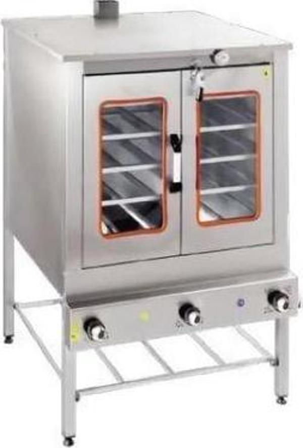CSA Karacasan Çift Kapılı 100x100Cm Tüplü Pasta Börek Fırını - Image 1