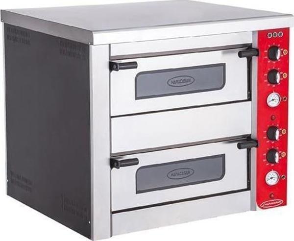 CSA Karacasan  Elektrikli Çift Katlı 8 Pizza'lık Pizza Fırını - Image 1