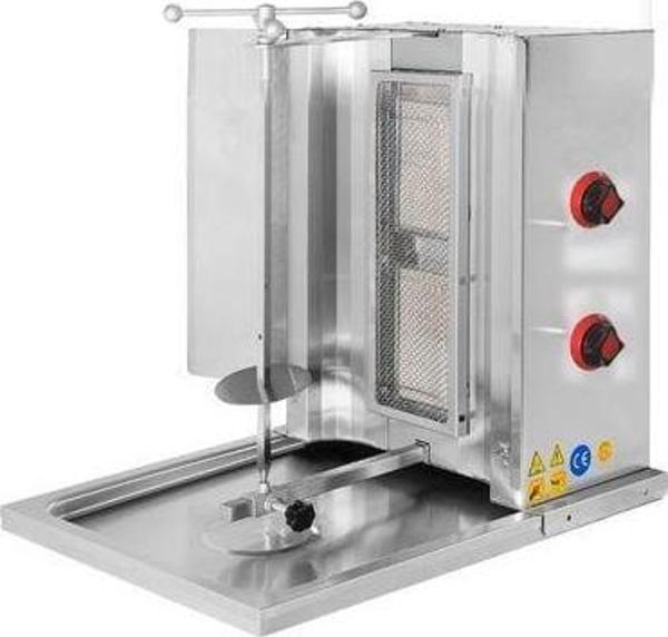 CSA Karacasan Doğalgazlı 2 Radyanlı Döner Ocağı Makinesi - Image 1