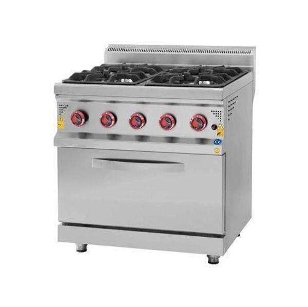 CSA Karacasan 700 Seri Tüplü Dört Gözlü Kuzineli Ocak80x70x85Cm - Image 1