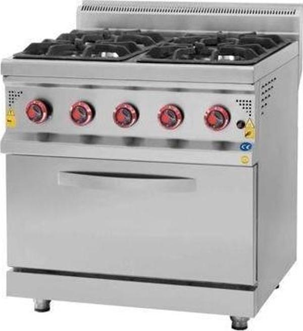 CSA Karacasan 700 Seri Tüplü Dört Gözlü Kuzineli Ocak80x70x85Cm - Image 1