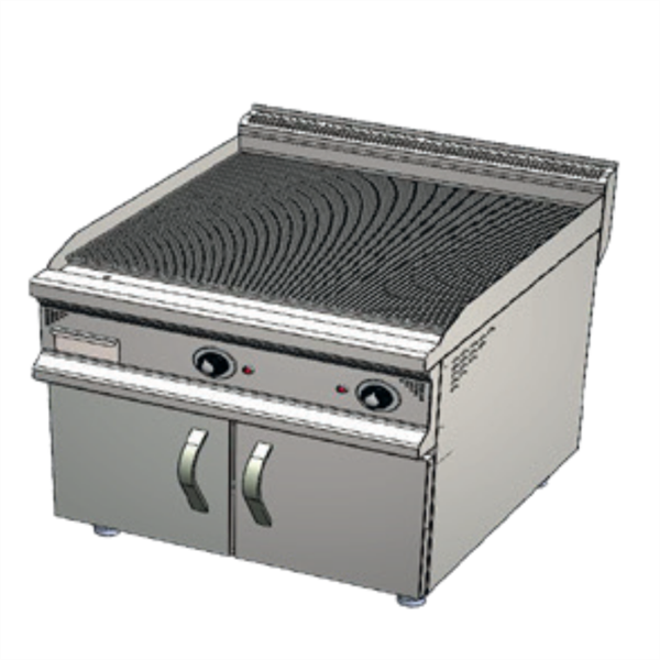 CSA Karacasan 900 Seri Dolaplı 120 cm Elektrikli Tam Kanallı Izgara 120x90x85Cm - Image 1