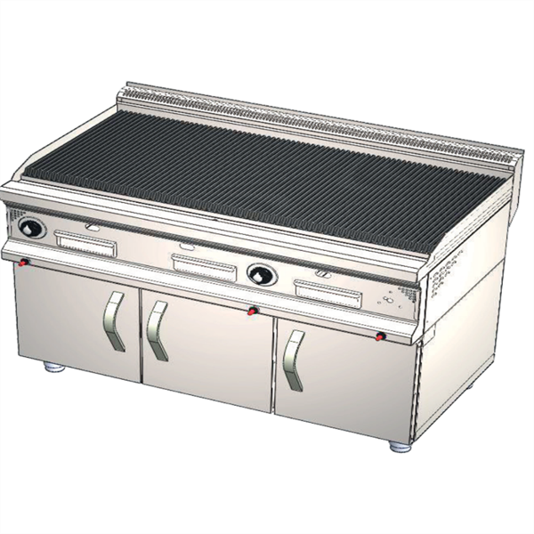 CSA Karacasan 900 Seri Dolaplı 120 cm Tüplü Lavataş Döküm Izgara 120x90x85Cm - Image 1