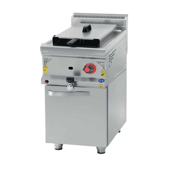 CSA Karacasan 900 Seri Dolaplı 22 Litre Doğalgazlı Fritöz - Image 1