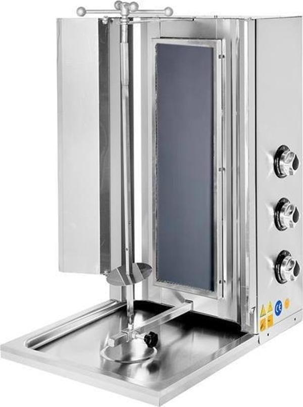CSA Karacasan Elektrikli 3 Radyanlı Döner Ocağı Makinesi - Image 1