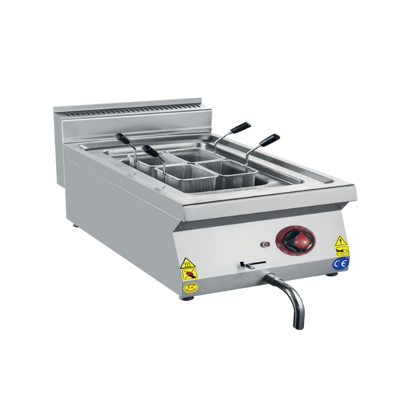CSA Karacasan 40 cm 700 Seri Set Üstü 4 Sepetli Elektrikli Makarna Haşlama Makinesi - Image 1