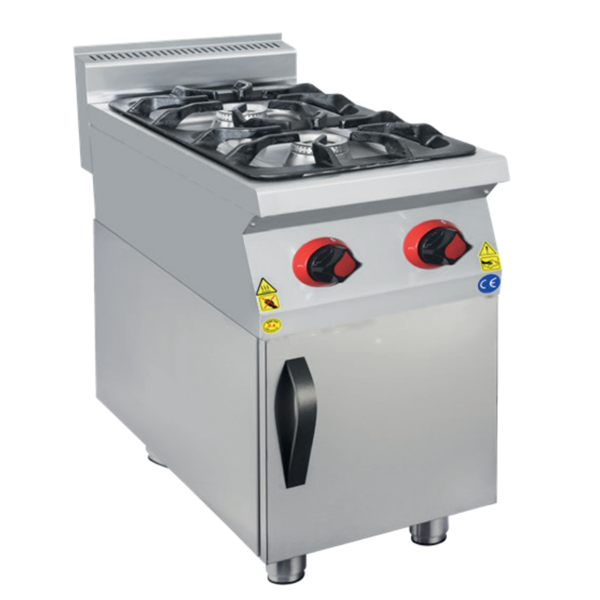 CSA Karacasan 900 Seri Dolaplı 40 cm 2 Gözlü Tüplü Ocak - Image 1