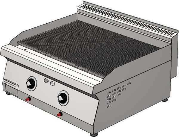 CSA Karacasan 80 cm 700 Seri Set Üstü Doğalgazlı Tam Kanallı Izgara - Image 1