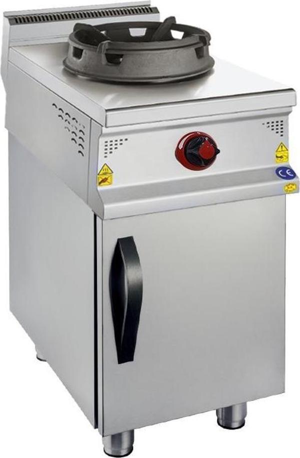 CSA Karacasan 900 Seri Dolaplı Tekli Doğalgazlı Wok Ocak - Image 1