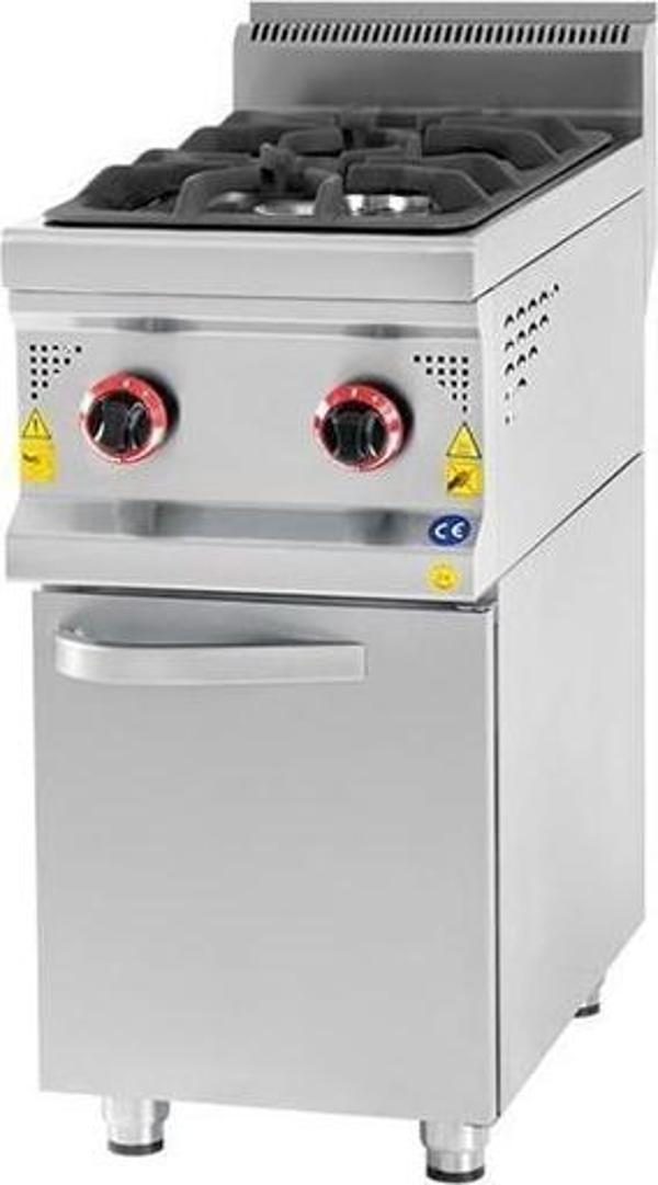 CSA Karacasan 900 Seri Dolaplı Tüplü Çift Gözlü Ocak - Image 1