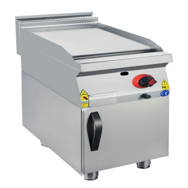 CSA Karacasan 900 Seri 40 cm Dolaplı Elektrikli Düz Pleyt Izgara(40x90x85Cm) - Image 1