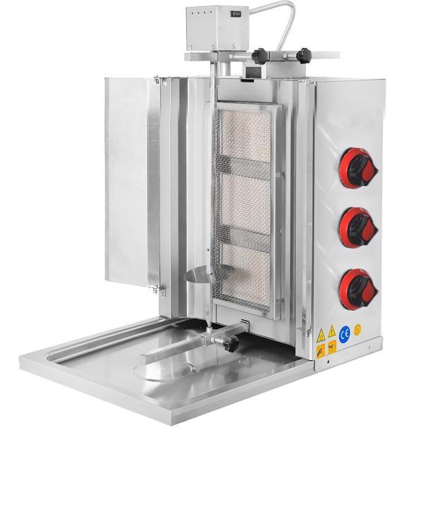 CSA Karacasan  Tüplü 3 Radyanlı Üstten Motorlu Döner Ocağı Makinesi - Image 1