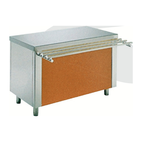 CSA Karacasan Servis Benmarisi Nötr Tezgahlı 120x70x85 - Image 1