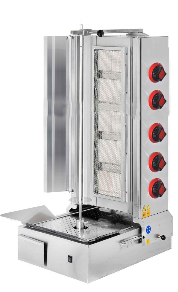 CSA Karacasan  Tüplü 5 Radyanlı Alttan Motorlu Döner Ocağı Makinesi - Image 1