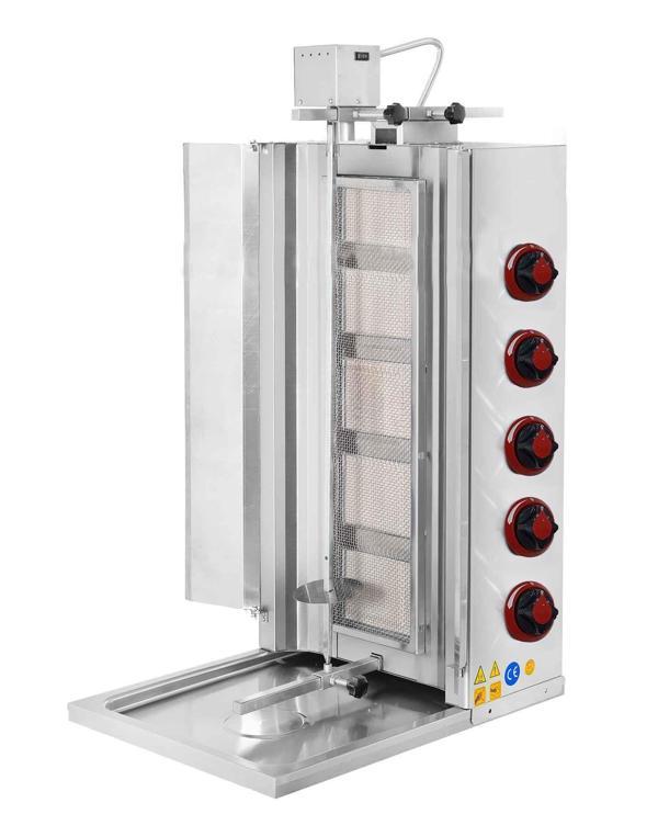 CSA Karacasan  Tüplü 5 Radyanlı Üstten Motorlu Döner Ocağı Makinesi - Image 1