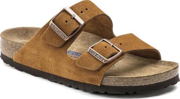 Erkek Terlik 1009527 Arizona Birkenstock SBF VL Mink - Image 1