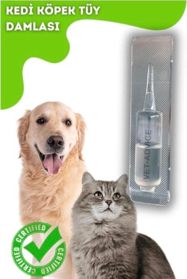 Vet Advice Kedi Köpek Dış Bitkisel Tüy Bakım Damlası - Image 1