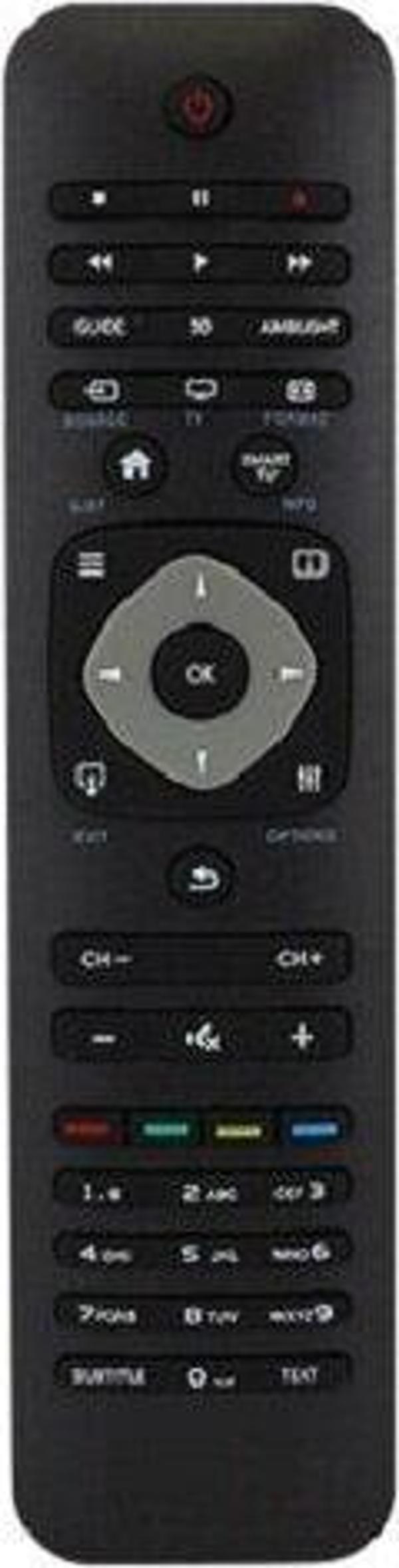 Philips 47PFL6008K/12 Uyumlu Klavyesiz Yedek Televizyon Kumandası - Image 1