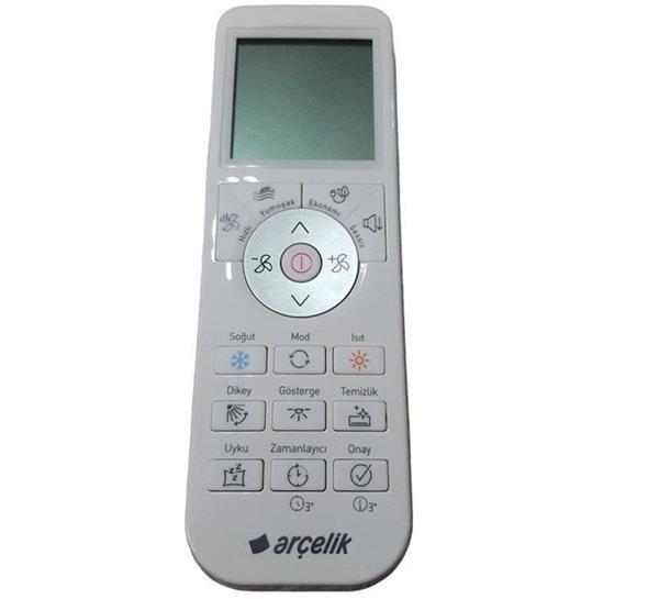Arçelik ile uyumlu 5401552301 İnverter Klima Kumandası-Siyah Modelede Uyar - Image 1