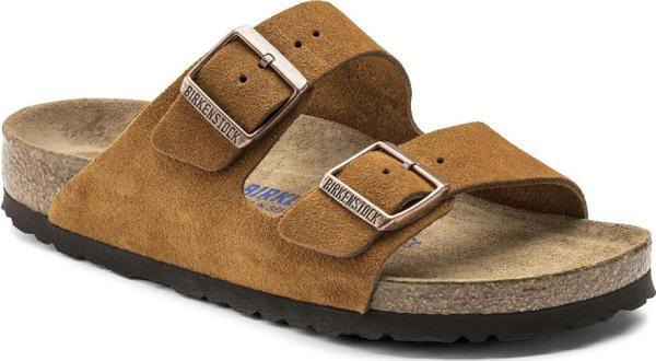 Birkenstock Arizona Sfb Vl Soft Foothed Hardal Kadın Terlik - Image 1