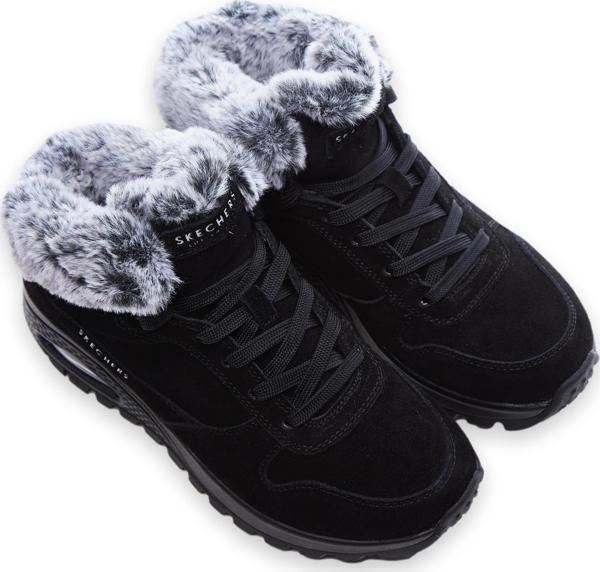 Skechers 167433Z Uno Rugged Memory Foam Siyah Kadın Bot - Image 1