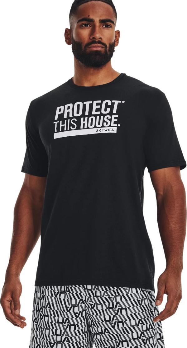 Under Armour 1379022 Ua Protect This House Ss Siyah Erkek T-Shirt - Image 1