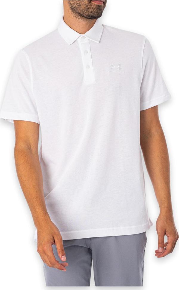 Under Armour 1386608 Ua Icon Polo Beyaz Erkek T-Shirt - Image 1