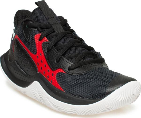 Under Armour 3026635 Jet 23 Basketbol Siyah Erkek Spor Ayakkabı - Image 1