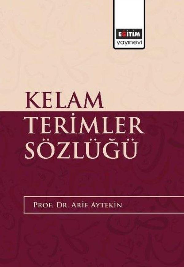 Kelam Terimler Sözlüğü - Eğitim Yayınevi - Image 1