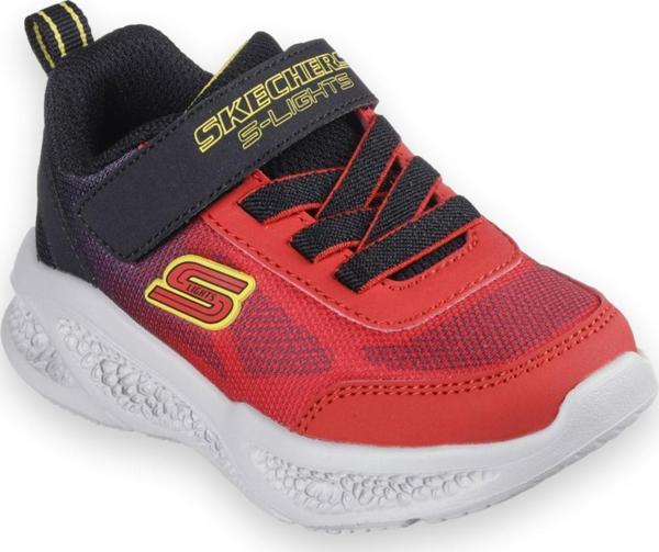 Skechers Meteor-Lights-Krendox Kırmızı Erkek Çocuk Spor Ayakkabı - Image 1