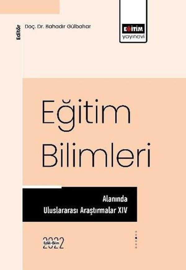 Eğitim Bilimleri Alanında Uluslararası Araştırmalar 14 - Eğitim Yayınevi - Image 1