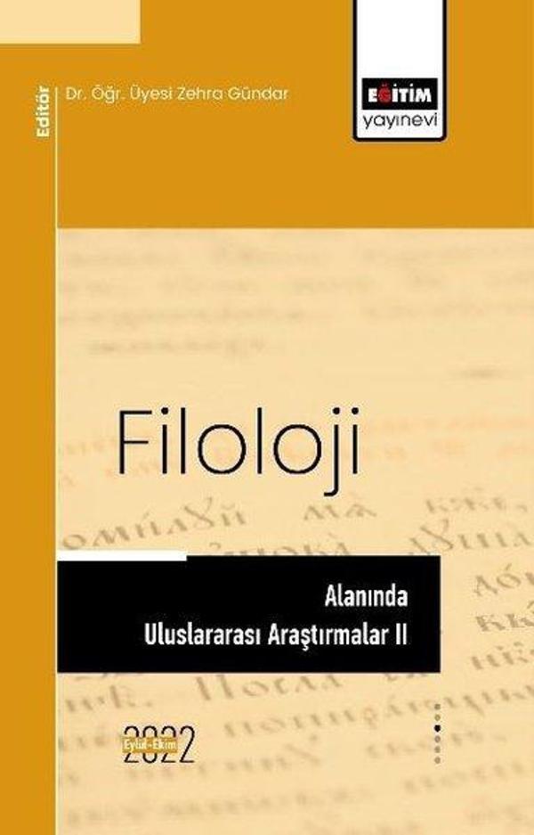 Filoloji Alanında Uluslararası Araştırmalar 2 - Eğitim Yayınevi - Image 1