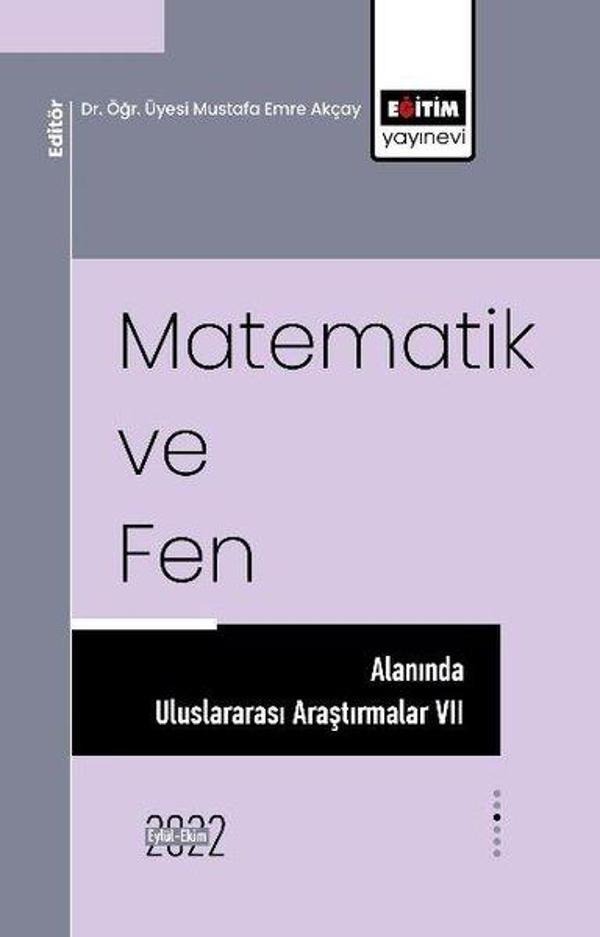 Matematik ve Fen Alanında Uluslararası Araştırmalar 7 - Eğitim Yayınevi - Image 1