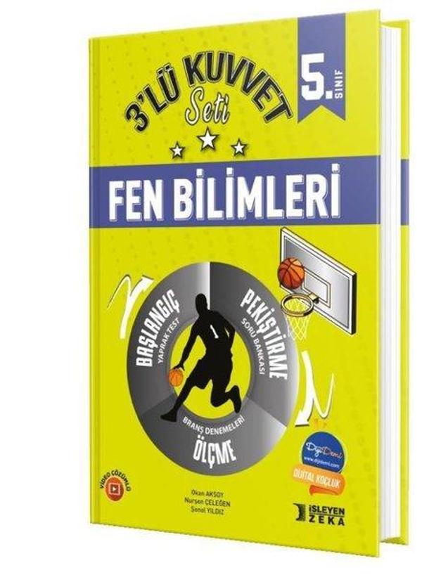 2023 5.Sınıf Fen Bİlimleri 3'lü Kuvvet Serisi Set - İşleyen Zeka Yayınları - Image 1