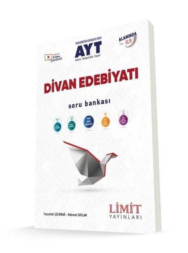 AYT Divan Edebiyatı Soru Bankası - Limit Yayınları - Image 1