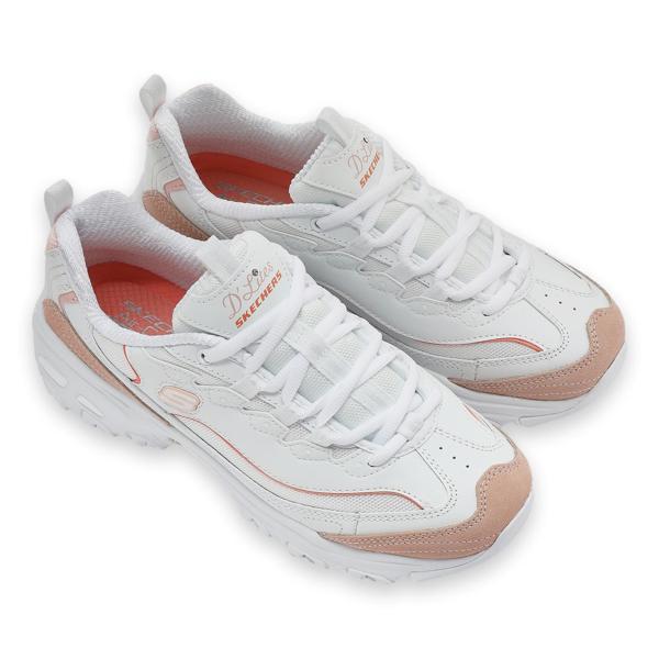 Skechers 150231 D'lites New Heat Beyaz Kadın Spor Ayakkabı - Image 1