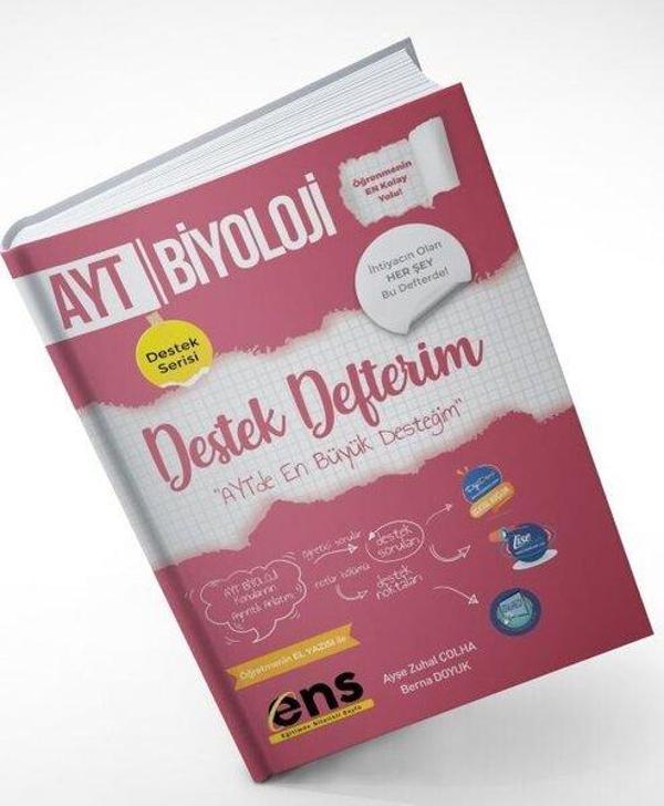 2023 AYT Biyoloji Destek Defterim - Ens Yayıncılık - Image 1