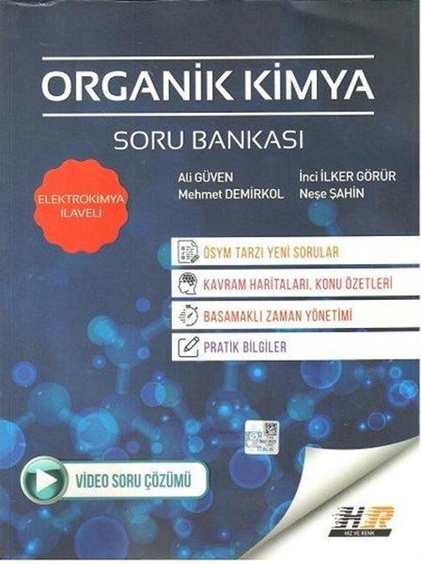 2023 AYT Organik Kimya Soru Bankası - Hız ve Renk Yayınları - Image 1