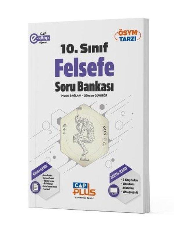 2023 10.Sınıf Felsefe Plus Soru Bankası - Çap Yayınları - Image 1
