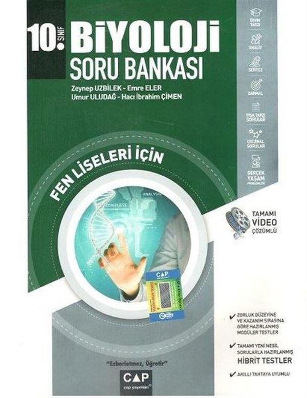 2023 10.Sınıf Fen Lisesi Biyoloji Set - Çap Yayınları - Image 1