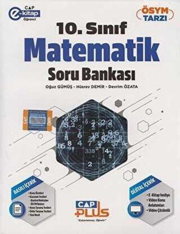 2023 10.Sınıf Matematik Plus Soru Bankası - Çap Yayınları - Image 1